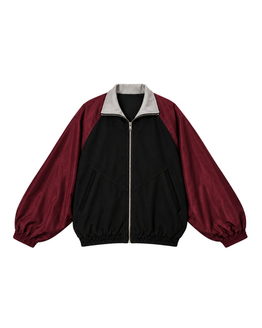 Deportiva mangas vino